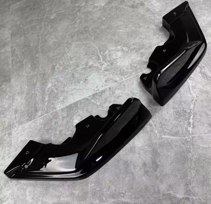 BMW 1 Series F40 M-Pack M135i Gloss Black Rear Spats Corner Splitters Aero Style