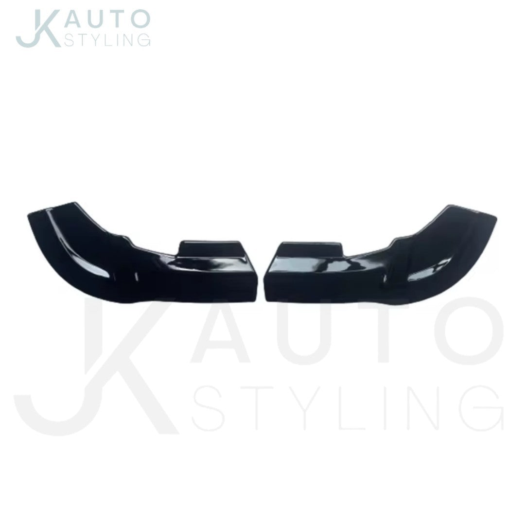Mercedes A45 AMG W176 Gloss Black Rear Spats Rear Bumper Side Splitters Body Kit