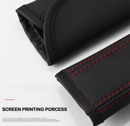 Renault RS Sport PU Leather Seatbelt Shoulder Cover Pads Interior Clio Megane