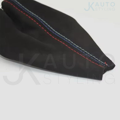 BMW 3 Series E36 E46 E30 E34 M3 Suede Gear & Handbrake Collar M Sport Stitch