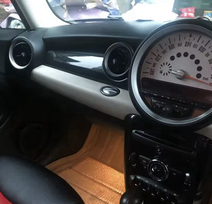 Mini One Cooper Clubman JCW R55 R56 R57 R58 R59 Carbon Fibre Dashboard Panel Tri