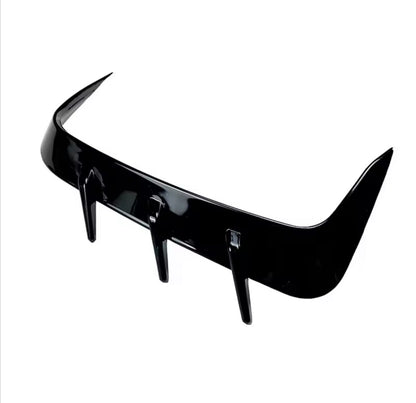 BMW 4 Series M Sport G22 G23 2020-2023 Gloss Black Rear Bumper Vent Canards 2pcs