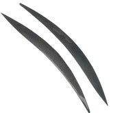 Car Headlight Eyelids & Eyebrows | Gloss Black & Carbon Fibre Finishes ...