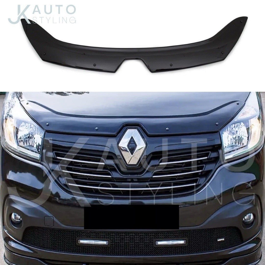 RENAULT TRAFIC 2014-2021 BONNET WIND DEFLECTOR PROTECTOR GUARD BRA