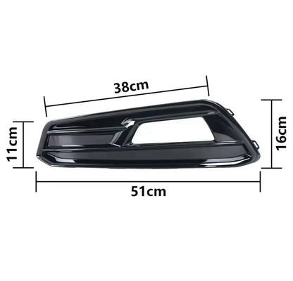 Gloss Black Front Fog Light Surround LEFT For Ford Focus ST MK3.5 2015-2018