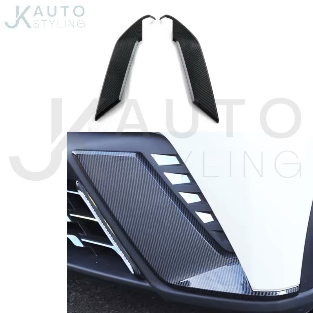 BYD Dolphin Seagull 2024 2025 2026 Carbon Fibre Front Fog Light Surround Trim