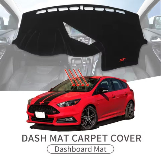 Ford Focus ST 2015-2018 Full Dashboard Cover Pad Dash Mat Carpet Anti-Slip RHD