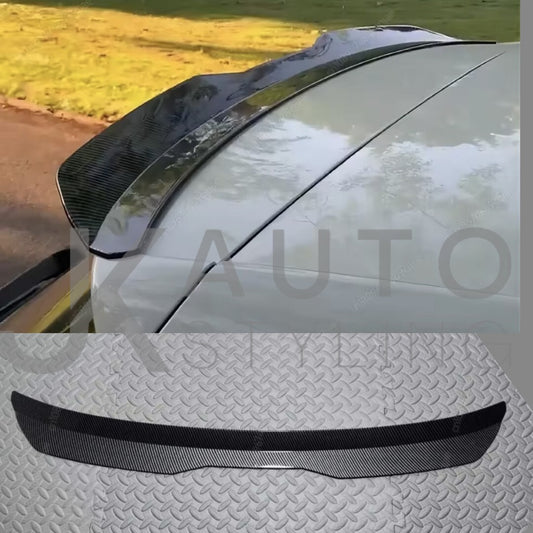 Seat Ibiza MK5 6F 2017-2021 Carbon Fibre Spoiler Extension Rear Wing Lip Roof