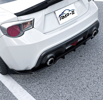 Toyota GT86 Scion FR-S 2013-2016 Subaru BRZ 2013-2021 Gloss Black Rear Diffuser