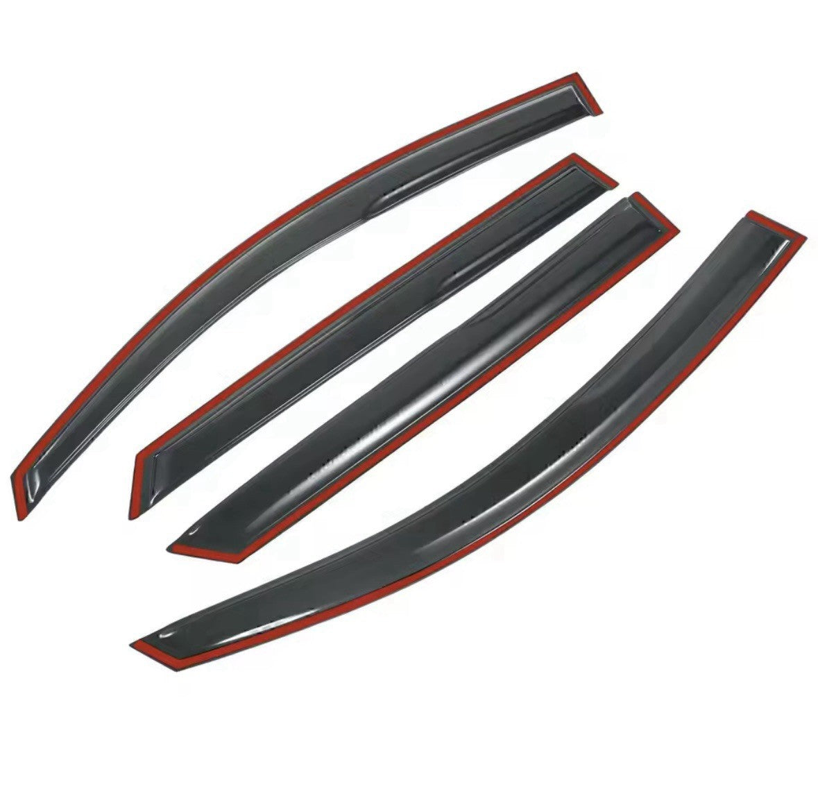 Hyundai Tucson 2015-2020 Wind Deflectors Smoke Tinted Full Set 4pcs