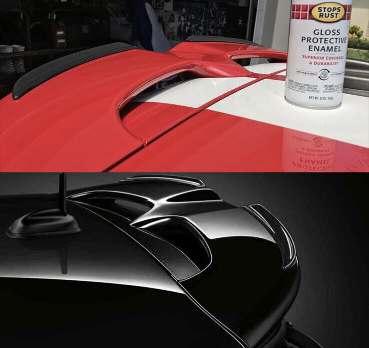 Auto Perfectionists UK Gloss Black Rear Roof Spoiler Wing Lip Kit For Mini Cooper F55 F56 2013-18 – JCW Style
