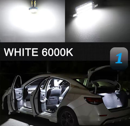Seat Ibiza 2009-16 Cool White Interior LED Light Bulb Kit Canbus Error Free 5pcs