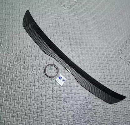 Seat Ibiza MK5 6F 2017-2021 Carbon Fibre Spoiler Extension Rear Wing Lip Roof