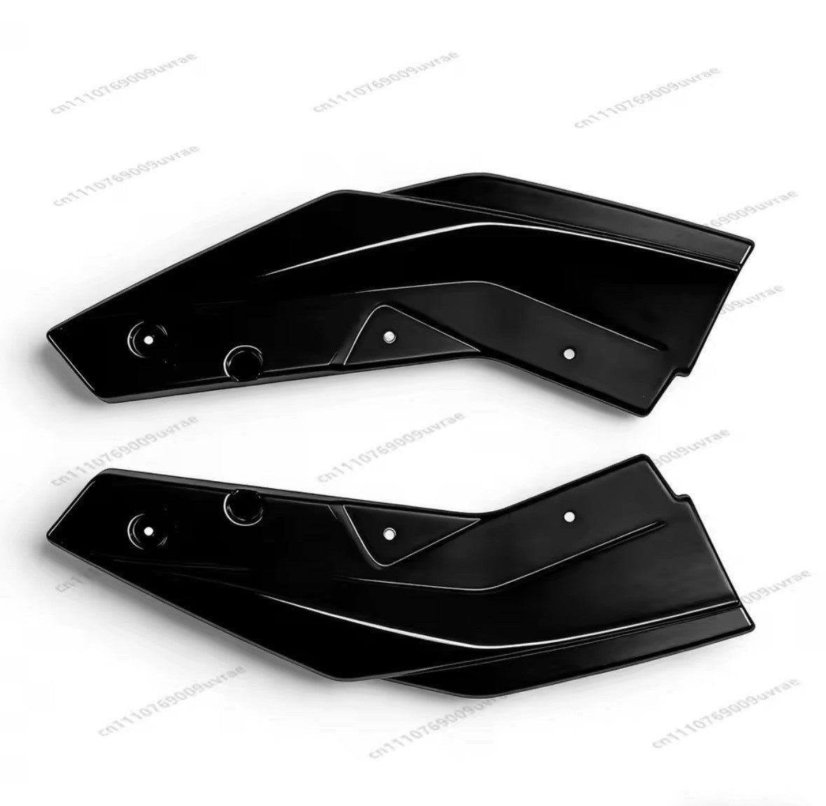 Gloss Black Rear Spats Side Splitters For BMW 1 Series F70 M Sport M135i 2025+