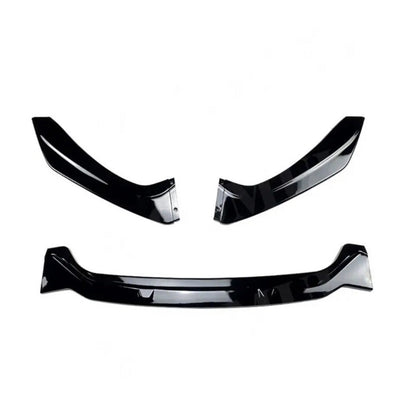 BMW 1 Series F20 F21 LCI 2015-2019 M Sport Gloss Black Front Splitter Bumper Lip