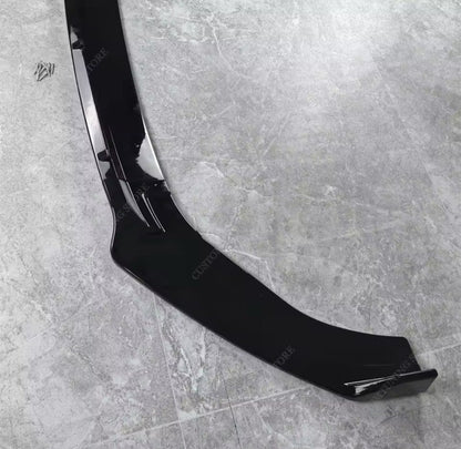 Ford Fiesta ST ST Line MK8 2018-2021 Front Splitter Gloss Black Bumper Lip
