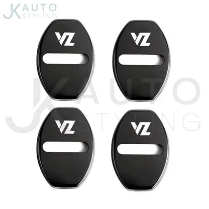 Black Stainless Door Lock Covers For Cupra VZ Formentor Leon Born Ateca 4pcs