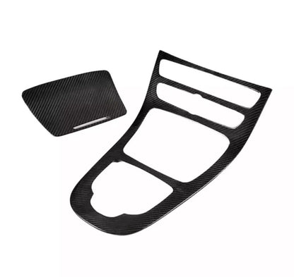 Mercedes E Class W213 2016-2018 Carbon Fibre Effect Centre Console Trim