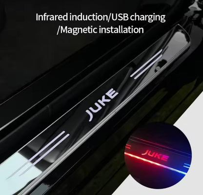 Nissan Juke LED Colour Change Door Sill Protector Strips USB Wireless RGB