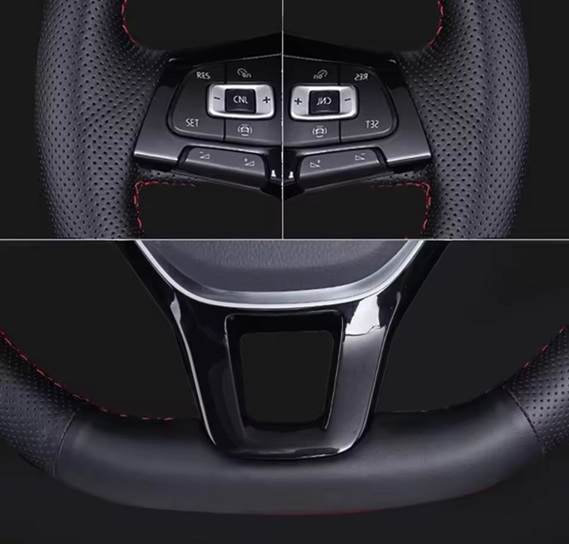 Mercedes ABCEV Class CLA GLA GLC Steering Wheel Cover Self Stitch Choose Colour