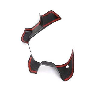 Ford Transit 2017 Tourneo 2016 Carbon Fibre Style Steering Wheel Trim Cover