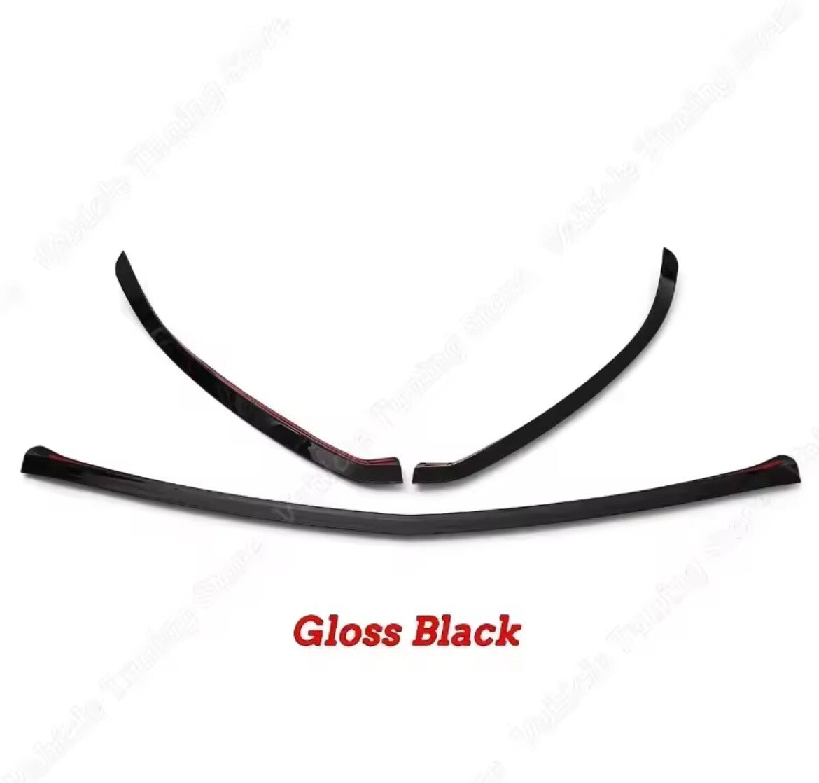 Mercedes A Class W177 V177 2019-2022 A35 AMG Gloss Black Front Splitter Aero Lip