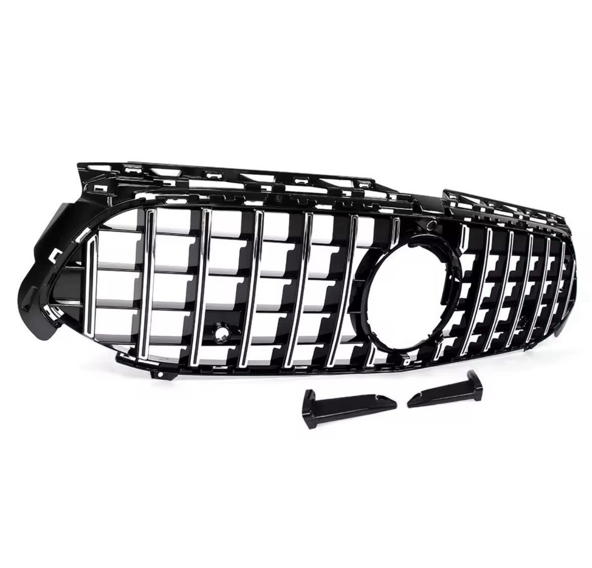Mercedes A Class W177 A35 2023-2024 Panamericana GT Front Grille Chrome + Black