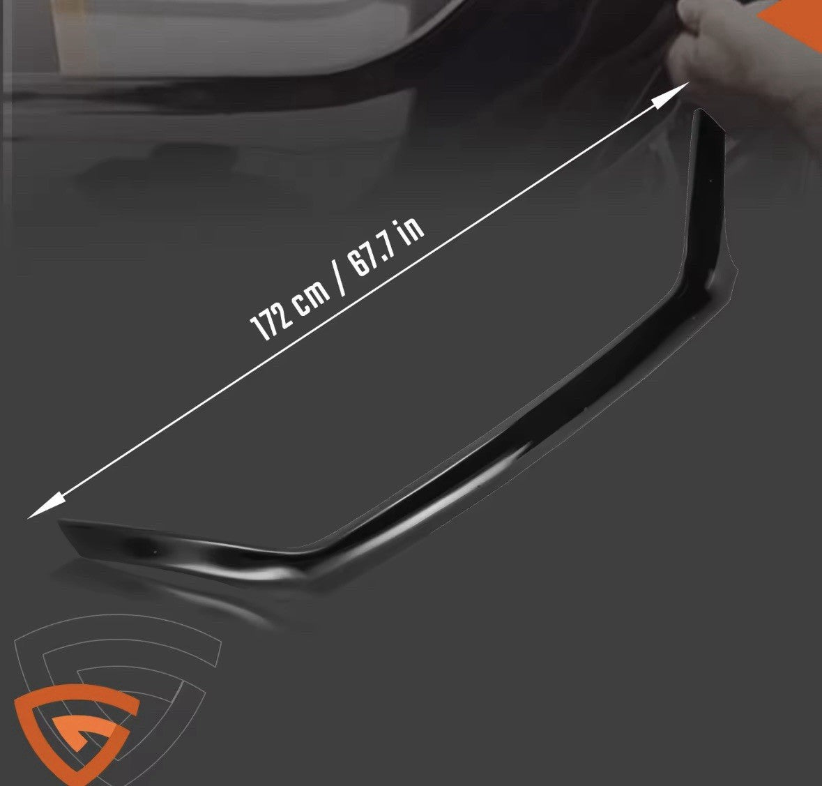 FORD TRANSIT MK7 2006-2013 BONNET WIND DEFLECTOR PROTECTOR GUARD BRA