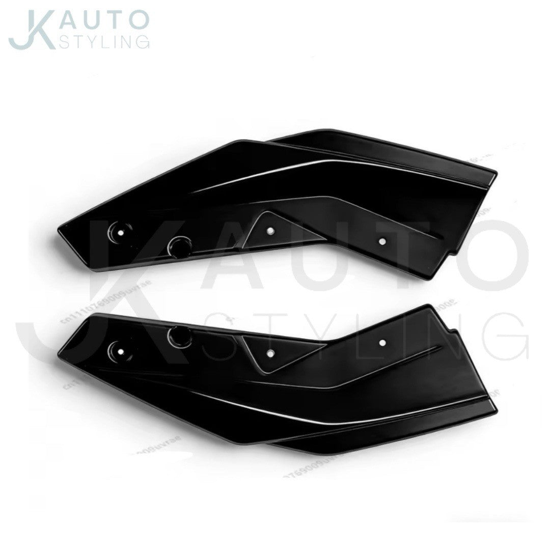 BMW 1 Series F70 2025+ M Sport Gloss Black Rear Spats Rear Bumper Side Splitters