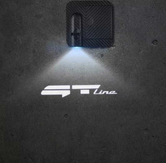 Wireless GT Line LED Welcome Puddle Lights For Kia GT Line New Style 2pcs
