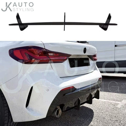 Gloss Black Rear Blade Style Diffuser Kit For BMW 1 Series F40 2019-2024 M Sport