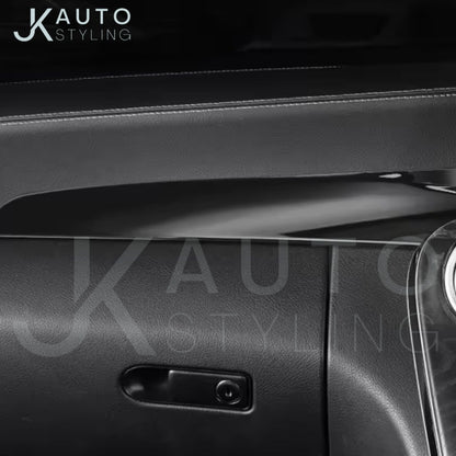Mercedes C Class GLC 2015-2021 Gloss Black Dashboard Trim Cover Overlay RHD