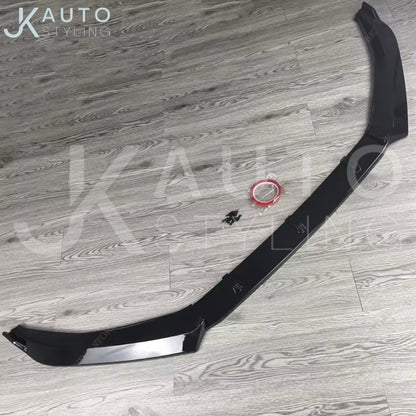 Ford Puma ST ST Line MK1 2019-2024 Gloss Black Front Splitter Lip Low Line Kit