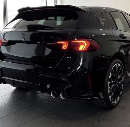 Gloss Black Rear Spats Side Splitters For BMW 1 Series F70 M Sport M135i 2025+