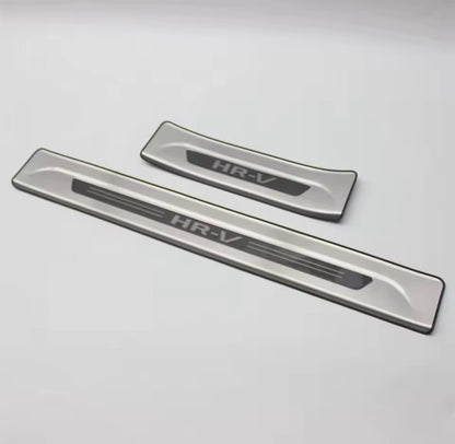 Honda HRV HR-V Vezel 2023-2025 Stainless Steel Door Sill Protectors Scuff Plates