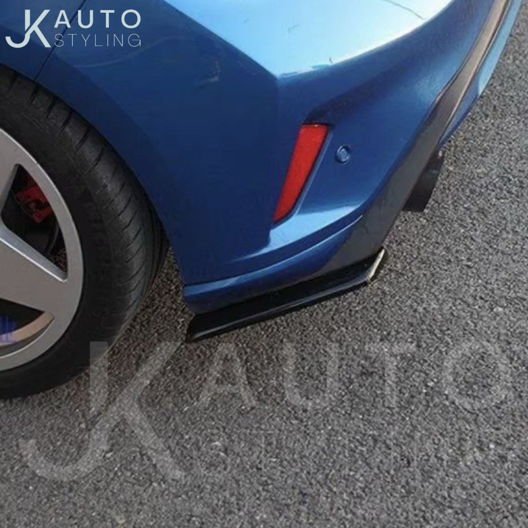 Ford Focus ST MK4.5 2023-2025 Gloss Black Rear Spats Bumper Corner Splitters