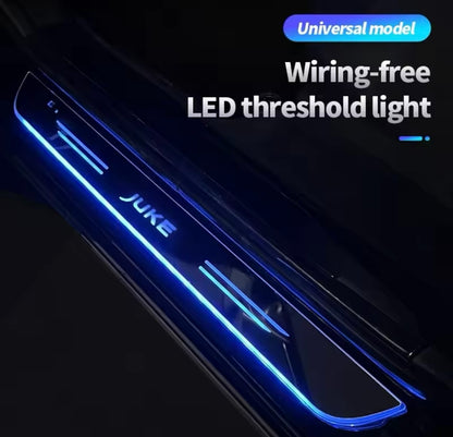 Nissan Juke LED Colour Change Door Sill Protector Strips USB Wireless RGB