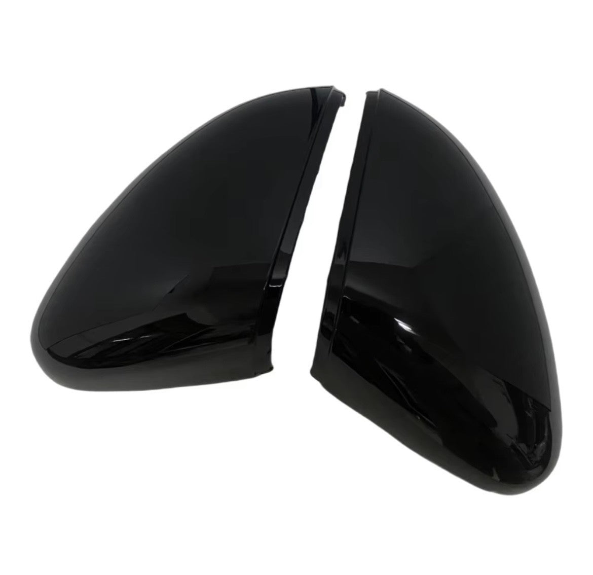 Ford Fiesta MK8 2017-2022 Gloss Black Wing Mirror Caps Side Mirror Covers Pair