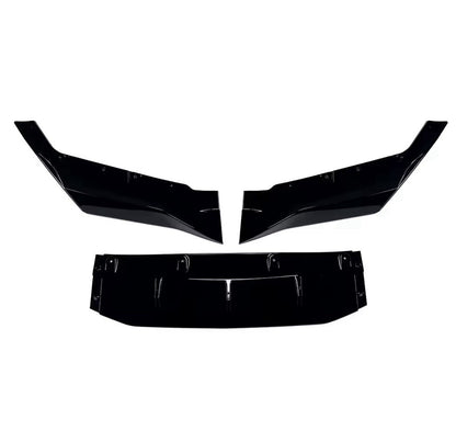 BMW 5 Series M5 F90 2018-2020 Gloss Black Front Splitter Kit Large Aero Style