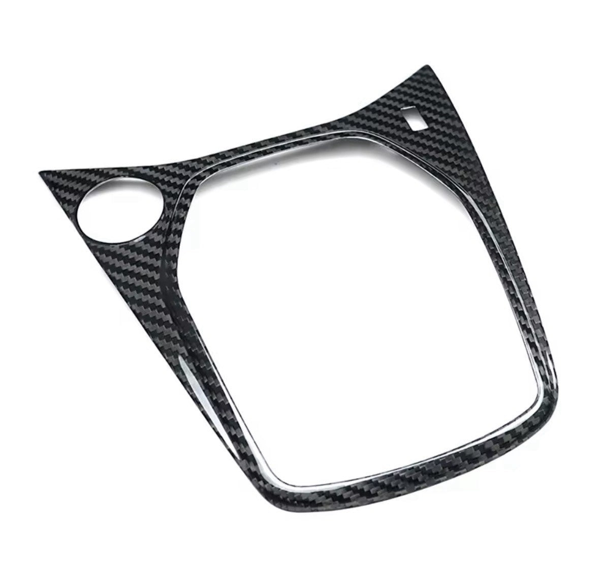 Real Carbon Fibre Gear Panel Base Trim Surround For Ford Fiesta MK8 2018-2023