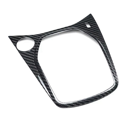 Real Carbon Fibre Gear Panel Base Trim Surround For Ford Fiesta MK8 2018-2023