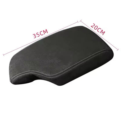 BMW 4 Series F32 F33 F36 2013-2020 PU Leather Armrest Cover White Stitch RHD