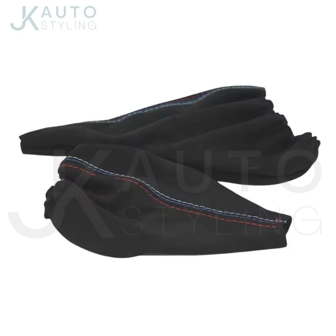BMW 3 Series E36 E46 E30 E34 M3 Suede Gear & Handbrake Collar M Sport Stitch