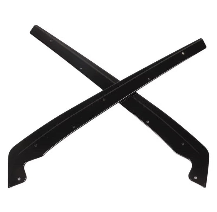 BMW 5 Series G30 G31 M Sport Gloss Black Rear Spats Rear Bumper Side Splitters