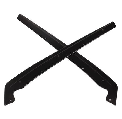 BMW 5 Series G30 G31 M Sport Gloss Black Rear Spats Rear Bumper Side Splitters