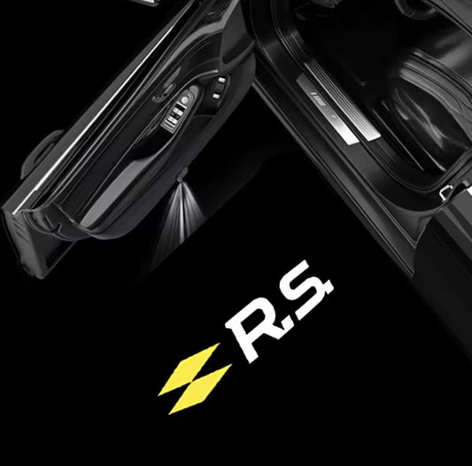 Renault RS Wireless LED Welcome Puddle Lights Clio Megane Captur Kadjar 2pcs