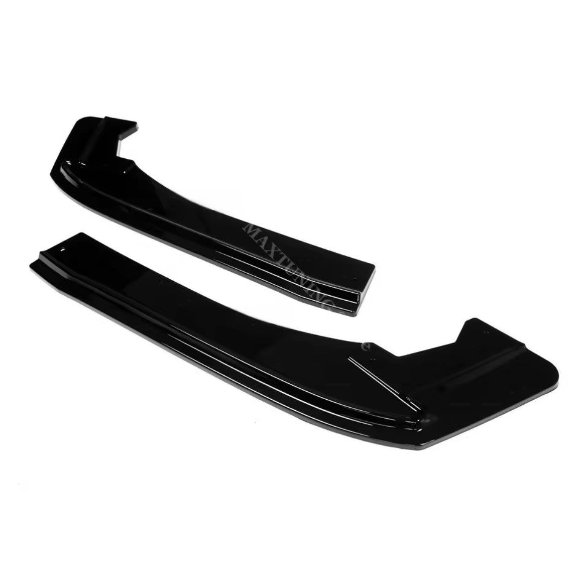 Gloss Black Rear Spats For BMW 3 Series Touring F30 M Sport 2012-2019