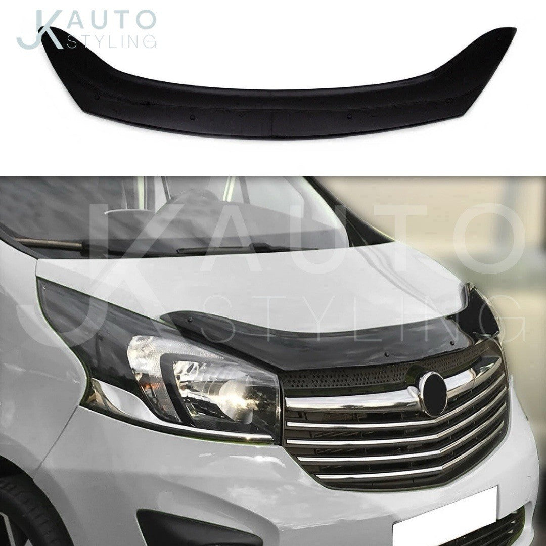 VAUXHALL VIVARO 2014-2018 BONNET WIND DEFLECTOR PROTECTOR GUARD BRA