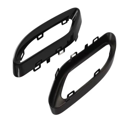 Gloss Black Exhaust Tip Cover Trims For Mercedes-Benz A B C E GLC CLS 2014-2021