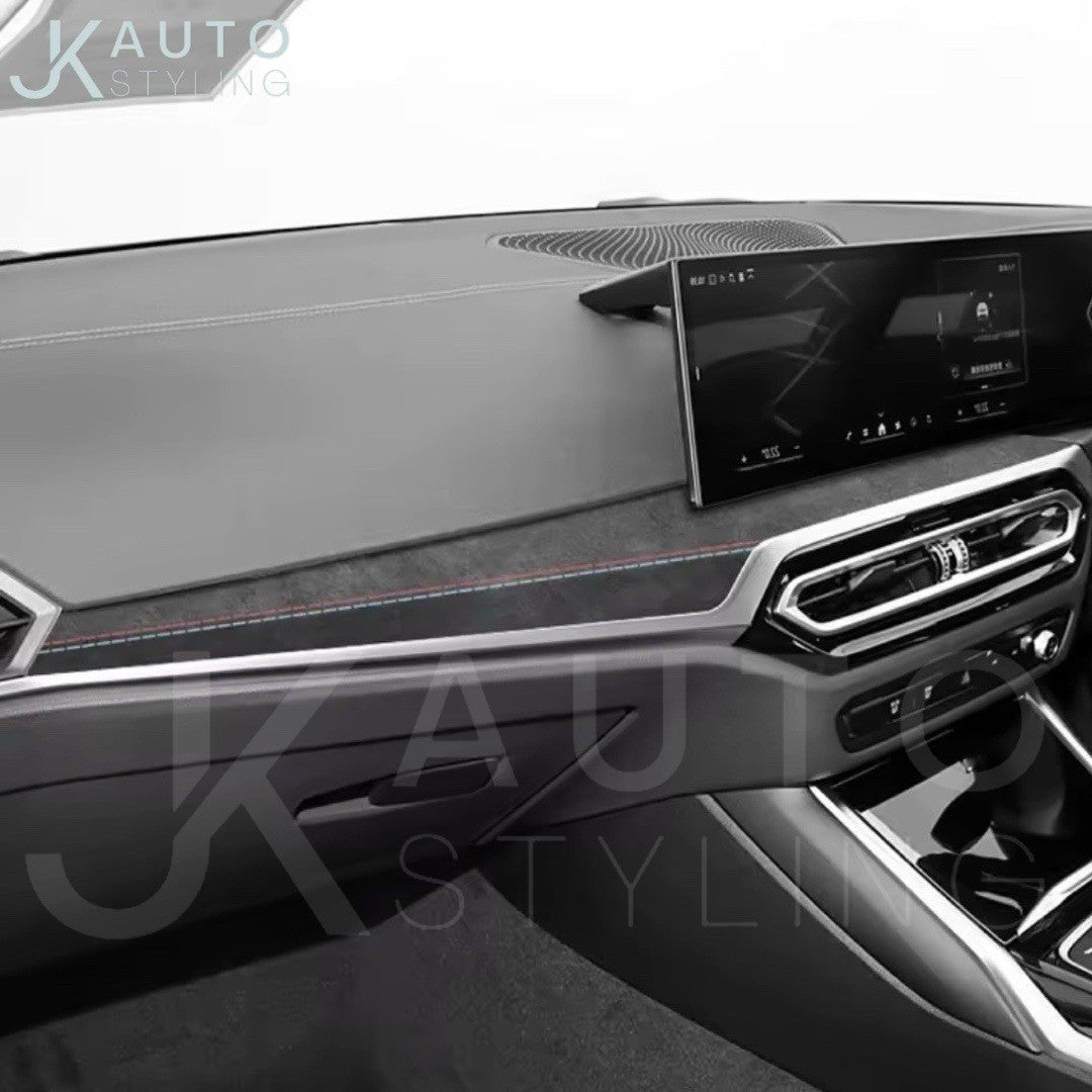 Alcantara Dashboard Trim Overlay For BMW 2 3 4 Series G42 G20 G28 G23 RHD